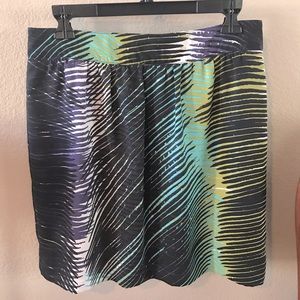 LOFT flowy lined skirt, 4, great condition!